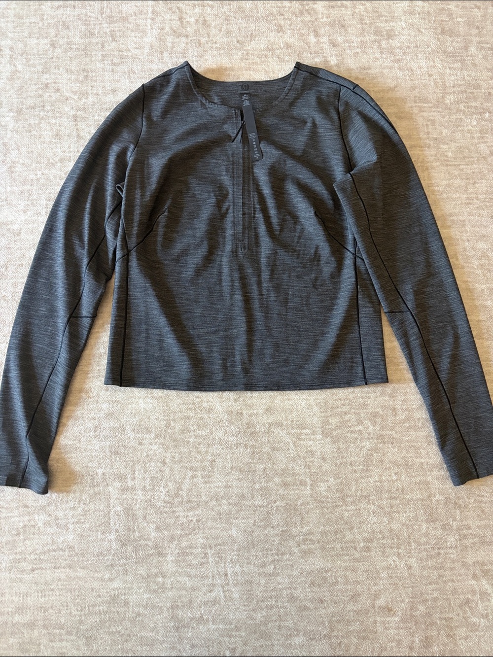 Women’s Gray Lululemon Half Zip